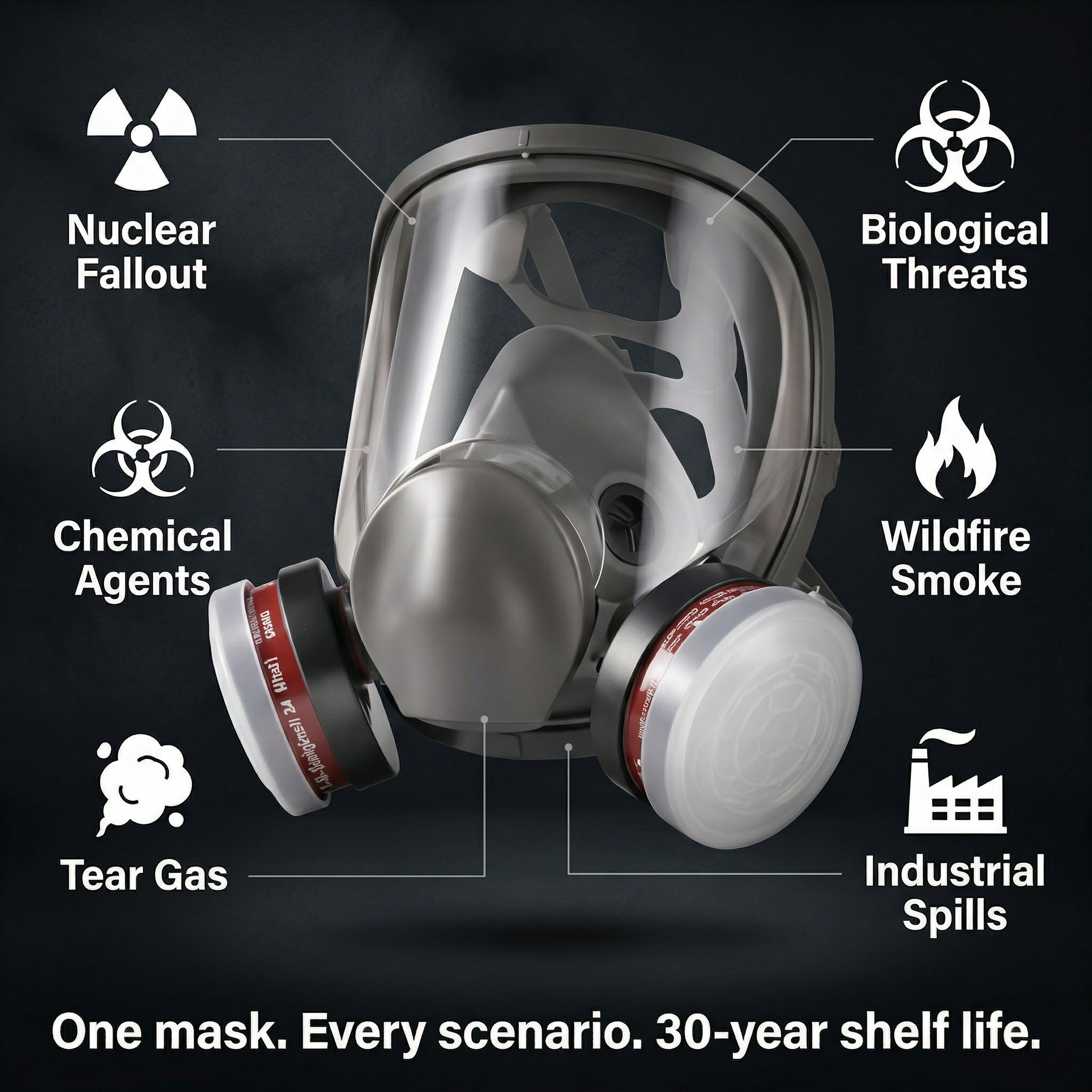 Emergency gas Mask